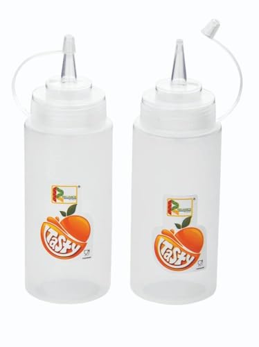 Image of Food grade, bpa free, non toxic, plastic Tasty ketchup Sauce bottle /Squeeze Bottle For Ketchup, iceing, cream, chutney, sauses oil etc (500 ML)