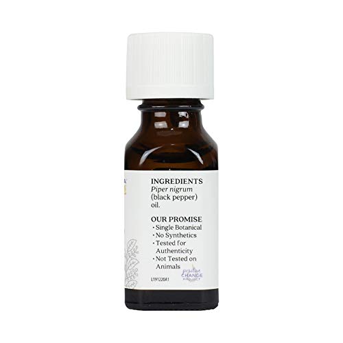 Aceite Esencial de Pimienta Negra Aura Cacia 0.5 oz miniatura 3