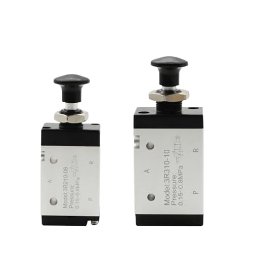 Interrupteur pneumatique 4R210-08 à action push-pull double effet - 6