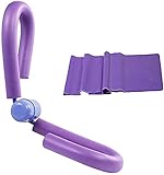 【Premium-Material】: Oberschenkel Beintrainer mit einem federbelasteten Stahlkern, der mit weichem, aber haltbarem Schaum und PVC überzogen ist, sicher und bequem. Geschenk: Widerstandsband