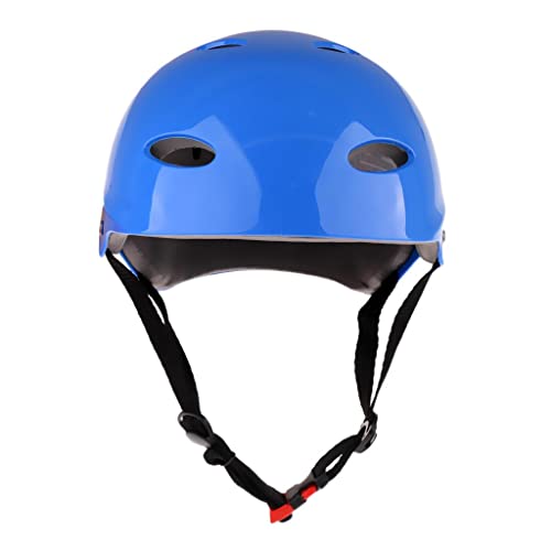 Casque de sécurité wakeboard et canoë bleu taille M dérive voile