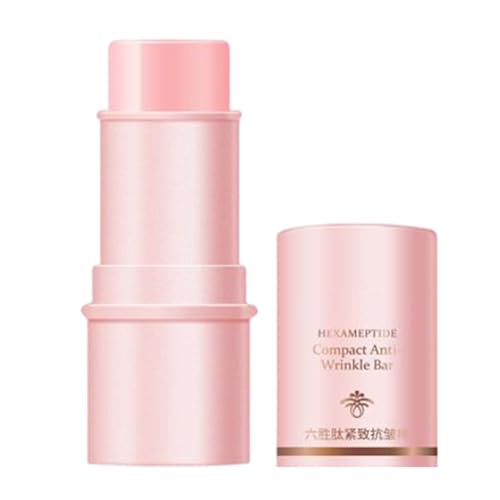 Contorno De Ojos Antiarrugas Mujer Barra, 5,5g Crema Antiarrugas Contorno Stick, Reduce Arrugas Del Cuello Y Líneas De Expresión Alrededor De Los Ojos, Aplicar En Las Mejillas, La Nariz, El Cuello