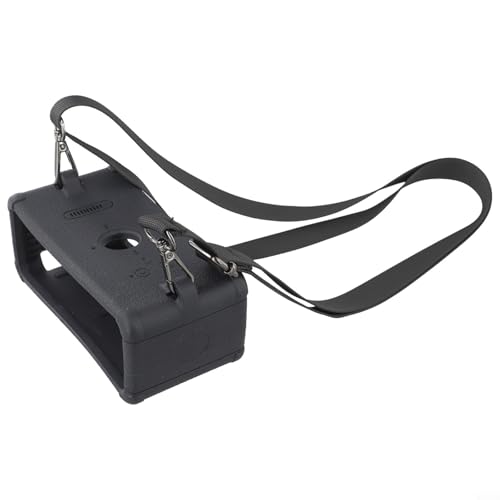 Funda de silicona para Marshall Emberton III con correa de hombro y protector blanco 8