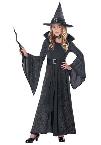 Disfraz de Bruja Moonlight Shimmer para Niñas, Talla S Negro miniatura 1