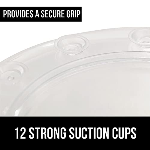 image for Gorilla Grip Bathtub Overflow Drain Cover, Adds Inches of Water for De