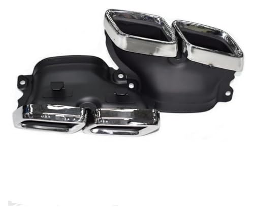 Silenciadores de escape para Mercedes W205 C180 C200 C300 sustitución AMG carbono