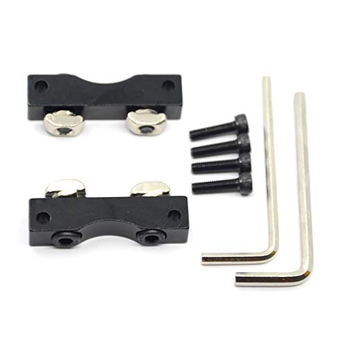 Befenybay Lot de 2 supports de montage de moteur pas à pas en alliage d'aluminium pour imprimante 3D série Ender-3 CR-10 Cover