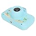 3 5in Childproof Toy Camera, Babies Selfie Camera, Game and MP3 Function Camera with 3 5in HD Screen Digital Toy Camera for Kids Aged 3‑10(Blue)