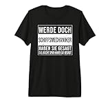 Motorenwärter Geburtstag lustiges Schiffsmechaniker Premium T-Shirt