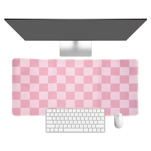 Tapis de bureau antidérapant avec bords côtelés pour glisse fluide PATIKIL