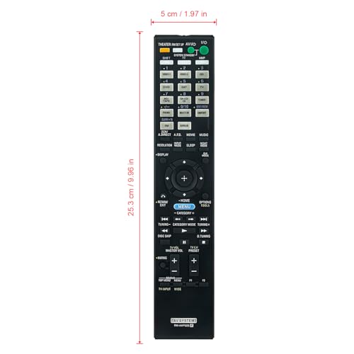 Télécommande RM-AAP025 pour récepteur AV Sony STR-DA2400ES