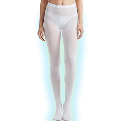 [NOPNOP] 接触冷感 タイツ 無地 レディース Q-MAX0.33 60デニール 冷感 クール (JP, アルファベット, Free Size, ホワイト) - NOPNOP - 商品画像