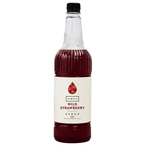 Simply Wild Strawberry Syrup for Beverages Cover