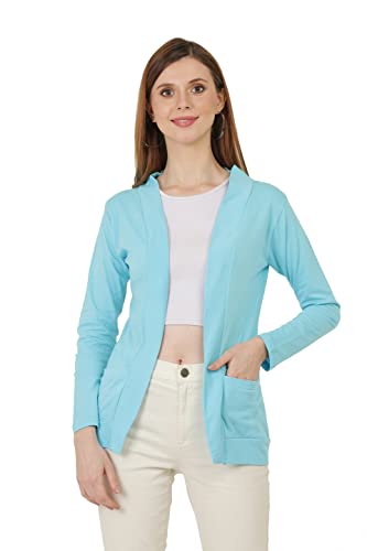 Image of Women's Cotton Pocket Shrug