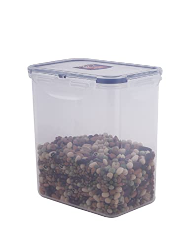 Image of LocknLock Classics Tall Rectangular Food Container With Lid (1500 ml) | Airtight Leak Proof Container for Kitchen Storage Set| BPA Free, Multipurpose Fridge, Grocery Plastic Container Set (HPL812H)