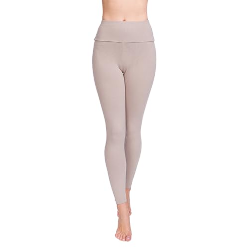 Soft Sail Damen Leggings, hohe Taille, Bauchkontrolle, weiche Baumwolle Gr....