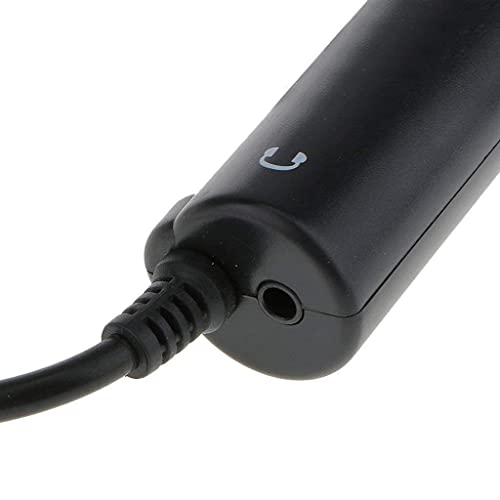 Image of Audio Sound Effects Convert Adapter Receiver for Guitar, Earphone, All Android Phones- 7 x 2 x 2 cm (Black- 1 Piece)
