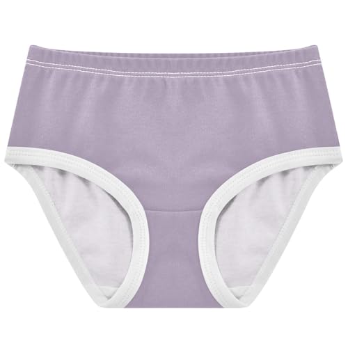 Joisal Florals Toddler Underwear Floral 2t Cotton Cute Panties Girl Violet Lavender Pastel Briefs Undies Kids