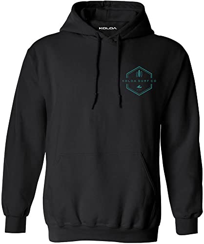 Koloa Surf Men's Lihue Logo Heavyweight Pullover Hoodies in S-5XL2
