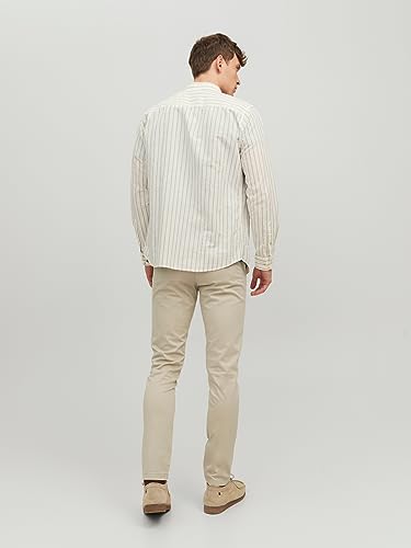 JACK & JONES Herren Jpstmarco Jjbowie Noos Chino Hose, Oxford Tan, 32W / 32L 3