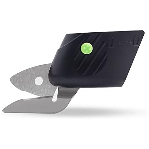 Original walowalo Paper and Fabric Replacement Blade for Cordless Electric Scissors Cutter Cutting Cotton Fabrics Leather Felt WS20 WS22 Style O Blade Head 55° Tungsten Steel High Hardness Cover