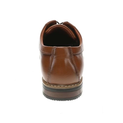 Image of Nunn Bush Men's Carmelo Plain Toe Oxford Classic Modern Formal Plain Toe Lace Up Dress Casual Shoes
