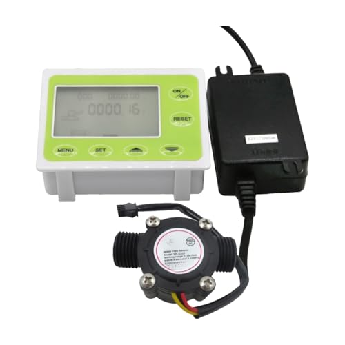 Sensor medidor de agua electrónico para optimizar el riego de jardín con rosca 6 puntos 7