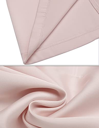 Ekouaer Girls Satin Pajamas Sets Kids Silk Pjs Short Sleeve Button Down Sleepwear Soft Loungewear Set(Champagne,120) #TOP5