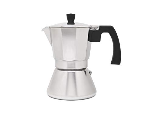 Cafetera espresso 6 tazas TIVOLI-inox (Induccion)