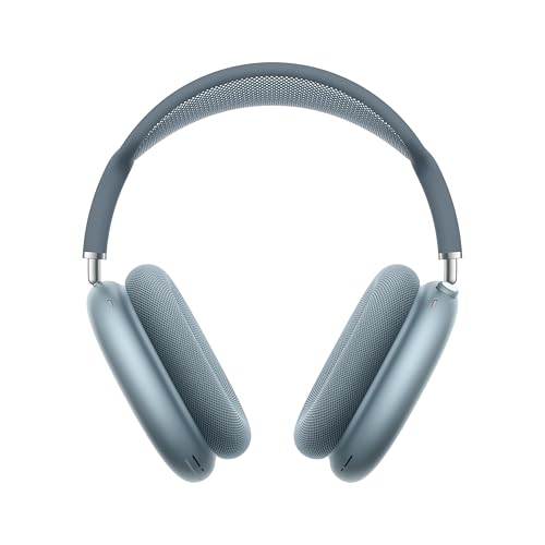 Apple AirPods Max 2 Wireless Over-Ear Headphones, Active Noise Cancellation, Adaptive Audio, Personalised Spatial Audio, Live Translation, Bluetooth Headphones for iPhone - Blue