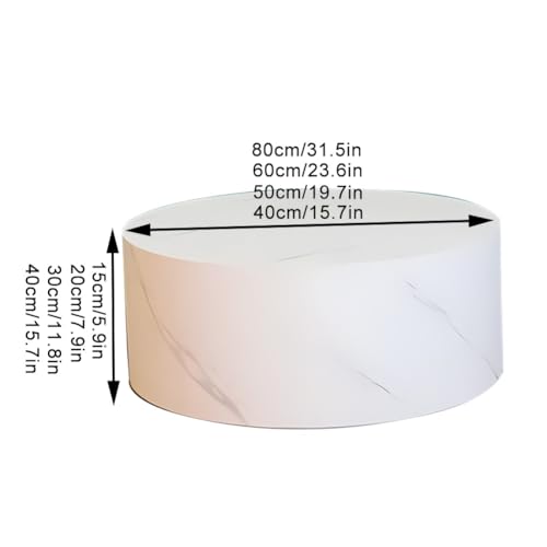 Grands supports cylindriques pour vitrines de magasins de mode - 7