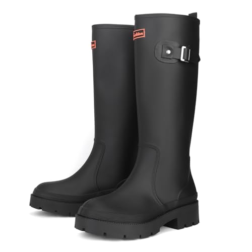 starflare Gummistiefel Damen Knöchelhohe Stiefel Wasserdichte Gummistiefel für Gartenarbeit & Outdoor Leichte & Bequeme Damen Gummistiefel für Spaziergänge, Angeln & Mehr