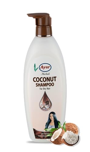 Image of Ayur Herbals Coconut Shampoo For Dry Hair 500 ml