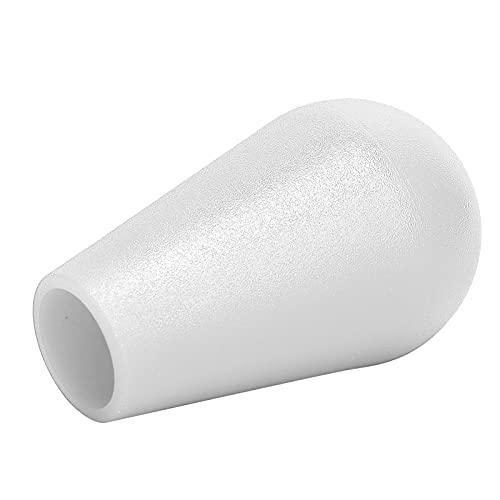 Reemplazo de Cabezal de Joystick M6 Rocker Top para Control de Juego Mejorado de Joystick ABS Compatible con Controladores de Consola Piezas de Accesorios para Juegos (WHITE)