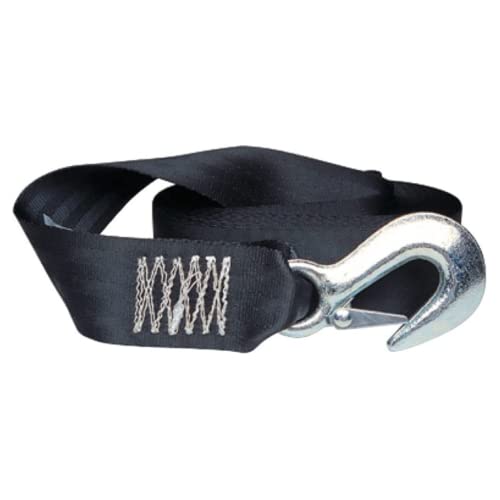 Tie Down - Boat Trailer Winch Strap with Forged Hook – 2