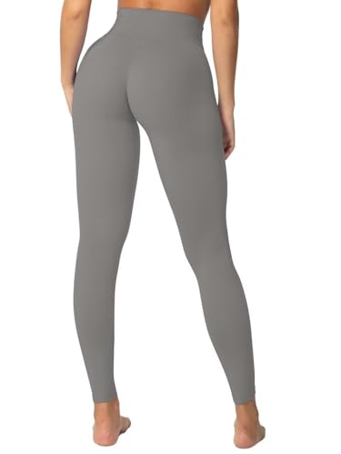 Image of Sunzel Sunzfly Invisible Butt Scrunch Workout Leggings for Women, Butt Lifting High Waisted Gym Yoga Pants with Tummy Control