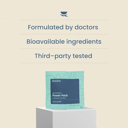 bird&be Male Fertility Power Pack