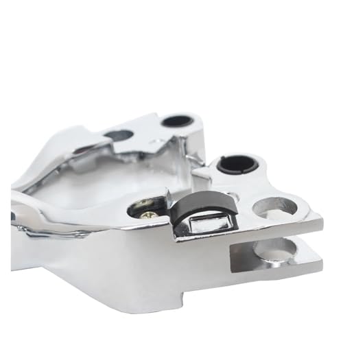 Levier de frein moto commandes manuelles argent pour Harley Fat Boy Softail - 6