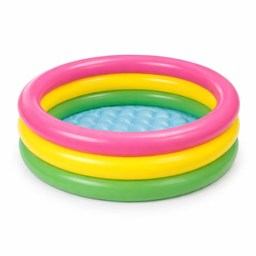 Image of FEDDE Inflatable Kids Water Pool Bath Tub 2 Feet | BPA-Free PVC Baby Swimming Bathtub