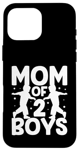 Mom Of Two Boys ̓ Ƒq ̌t X}zP[X iPhone 16 Pro Max p