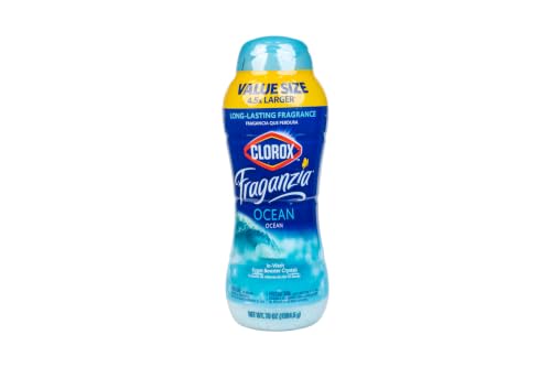 Image of Clorox Fraganzia In-Wash Scent Booster Crystals, Ocean Scent, 70 Oz, 6-Pack