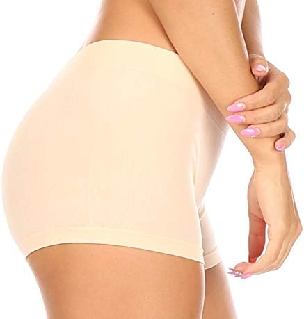 Sakkas Women's Seamless Stretch Boy Short Panties (6 Pack) - Image 4