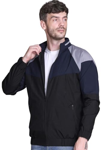 Image of eKools Men's Winter Wear Nylon Windcheater Jacket (wind1)