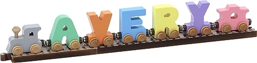 5 Letter Pastel Name and Track to Fit - Made in USA