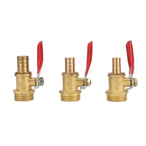 Fugas solucionadas con la válvula de bola de latón de 1/2 pulgada y conector de 12 mm 7