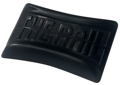 Anchor Support Accessory for Guitar and Bass - Customizable placement on the body of guitar - For those who anchor a finger when they pick the strings. (Black)