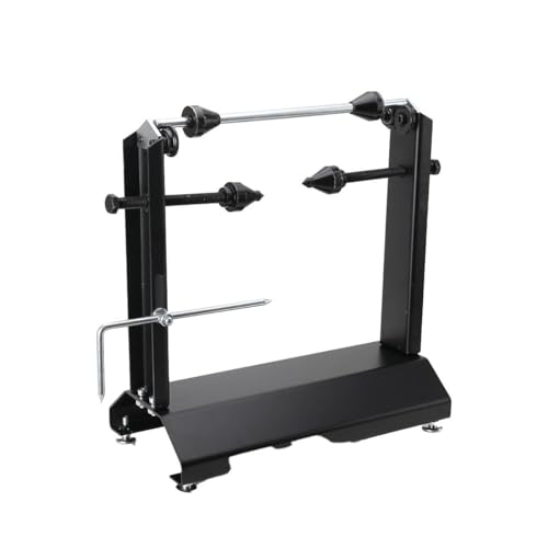 EODSAD Motorcycle Wheel Balancer & Truing Stand, Tire Balancer Stand for Motorcycle Wheel with Adjustable Truing Pointer, Heavy Duty Bicycle Wheel Balancing Tool for Sport Dirt Bike