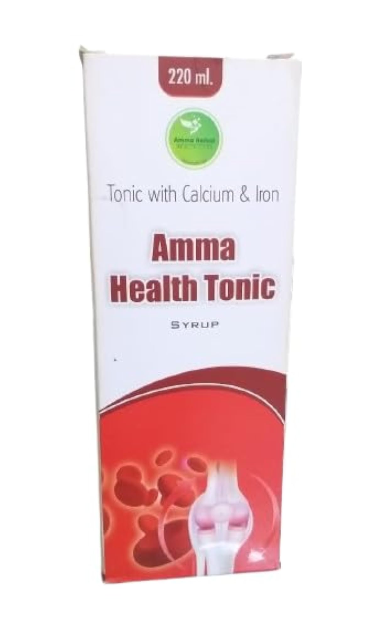 Health Tonic Syrup with Calcium & Iron, 220 ml