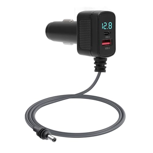 para Starlink Mini DC Cargador de Coche Cable Alimentación 9.8 Pies, Encendedor de Cigarrillos Satélite Macho a Cable Conector CC, Cable CC a Encendedor Cigarros para Starlink Mini