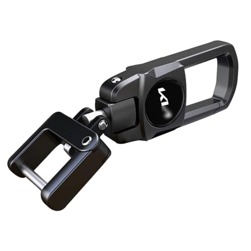 GREENWORLD™ Black Color Fob Key Heavy Duty Keychain Compatible With Seltos Sonet Carens